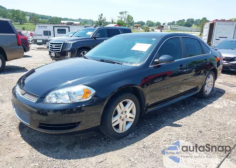 2012 Chevrolet Impala Lt из США, поврежденный, VIN 2G1WB5E36C1171776